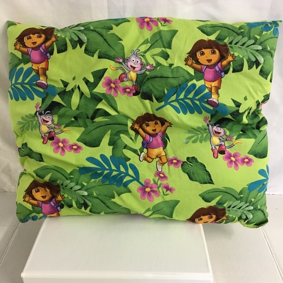 Dora The Explorer Handmade Pillow New - Picture 1 of 8